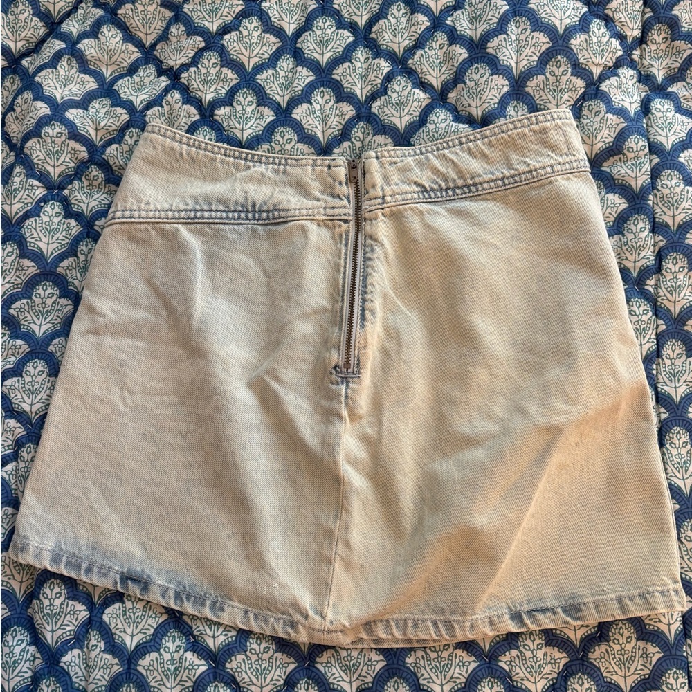 Zara Denim Mini Skirt